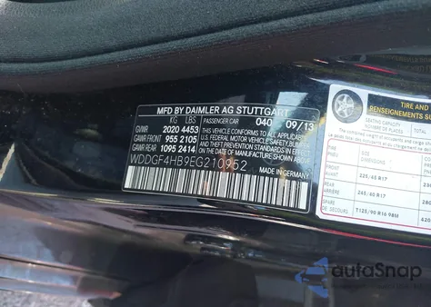 2014 Mercedes-Benz C 250 Sport from USA, damaged, VIN WDDGF4HB9EG210952